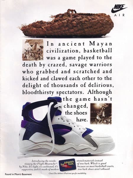 Nike shop vintage ad